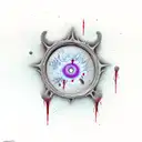 bloodborne, amygdala, hunters marks tattoo design idea
