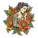 cuckold Hotwife   tattoo design idea