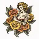 cuckold Hotwife   tattoo design idea
