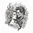 cuckold relationship symbolized tattoo design idea