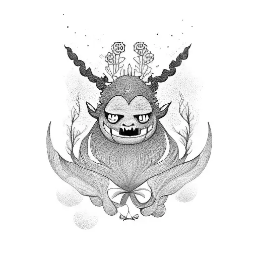 The Beast from Over the Garden Wall tattoo design idea