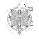 surgeon with dreams  tattoo design idea