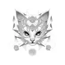 Mew tattoo design idea