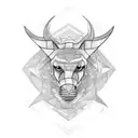 delfin leon tattoo design idea