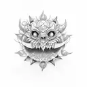 soleil tattoo design idea