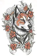 underdog emerging tattoo design idea