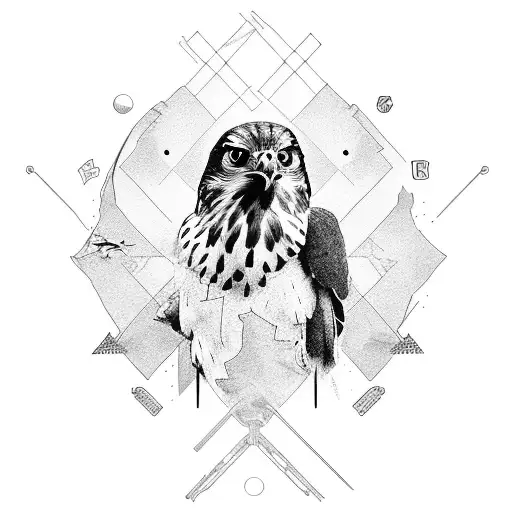 Hawk tattoo / time lapse - YouTube