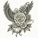 name anna tattoo design idea