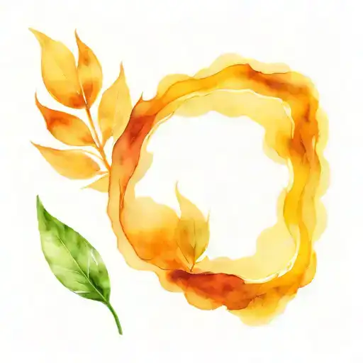 Amber tattoo design idea
