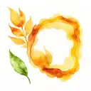 Amber tattoo design idea