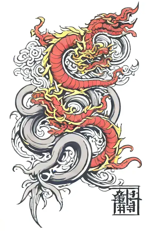 Tattoo with these chinese words: 李彩華  tattoo design idea