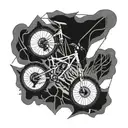 mtb tattoo design idea