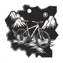 mtb tattoo design idea