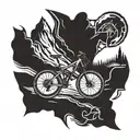 mtb tattoo design idea
