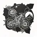 mtb tattoo design idea