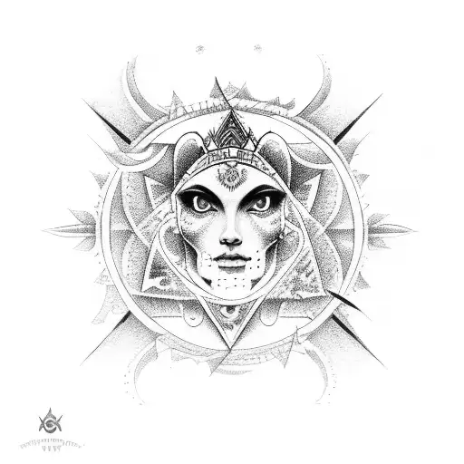 Third Eye tattoo design idea