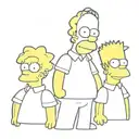 Simpsons tattoo design idea