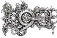 initials C C tattoo design idea