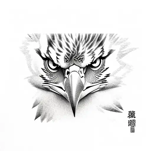 Eagle and Tiger tattoo design idea