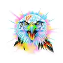 Eagle and Tiger tattoo design idea