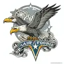 air force tattoo design idea