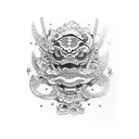 Tortuga tattoo design idea