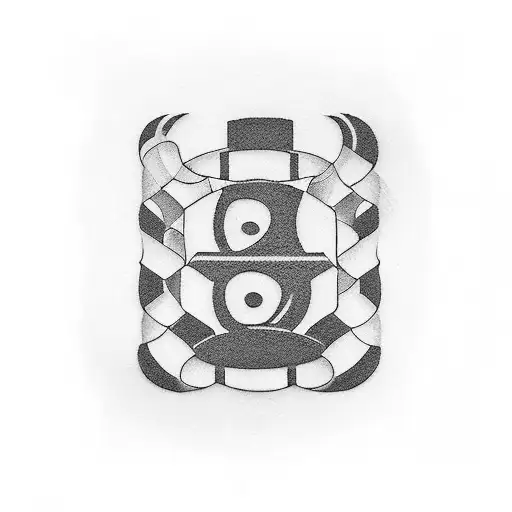 A domino with the number 0530 on it tattoo design idea