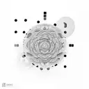 A creative design combining the number 0530 and a domino tattoo design idea