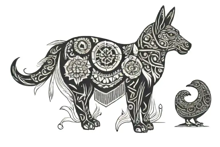 Mexican band  tattoo design idea