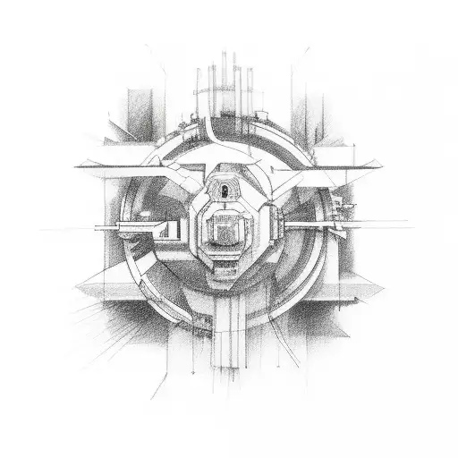 dancing to techno music  tattoo design idea