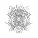 dancing with friends  tattoo design idea