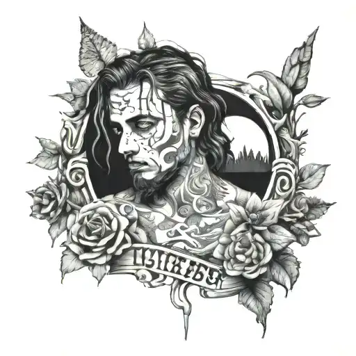 $uicideboy$ inspired tattoo tattoo design idea