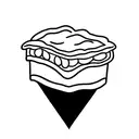 lasagna tattoo design idea
