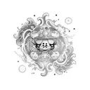 Luffy tattoo design idea