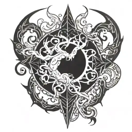 Manwha   Solo leveling  tattoo design idea