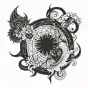 Manwha   Solo leveling  tattoo design idea