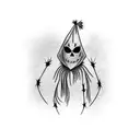 scarecrow sleeve tattoo design idea