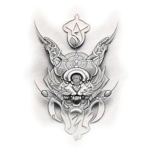 tatuaje con referencia al honor tattoo design idea