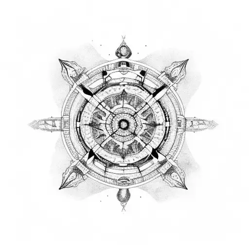 titanic tattoo design idea