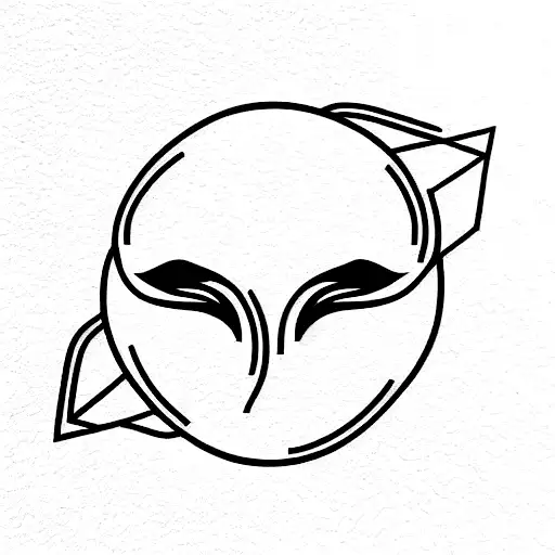 half demon half angel tattoo face tattoo design idea