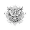 Phoenix tattoo design idea
