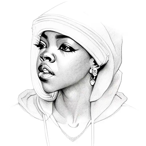 Lauryn Hill tattoo design idea