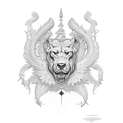 Hospital for souls tattoo design idea