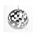 Disco Ball tattoo design idea