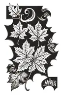 Toronto maple leafs tattoo design idea