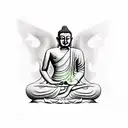 Buddha tattoo design idea