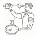 Bartender football mixed and tattoo design idea