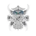 ukraine ornaments tattoo design idea