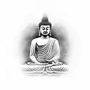 Buddha tattoo design idea