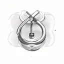 stethoscope with heart tattoo design idea